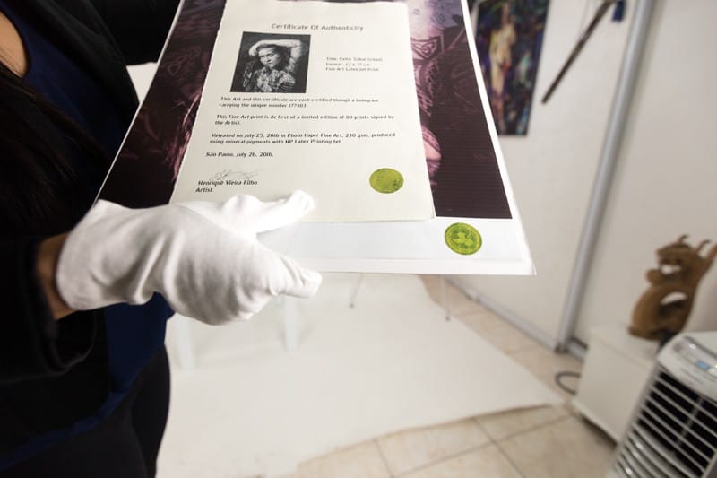 Certificado de Autenticidade Para Suas Obras Beco Das Artes